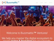 Tablet Screenshot of buzzmattic.com